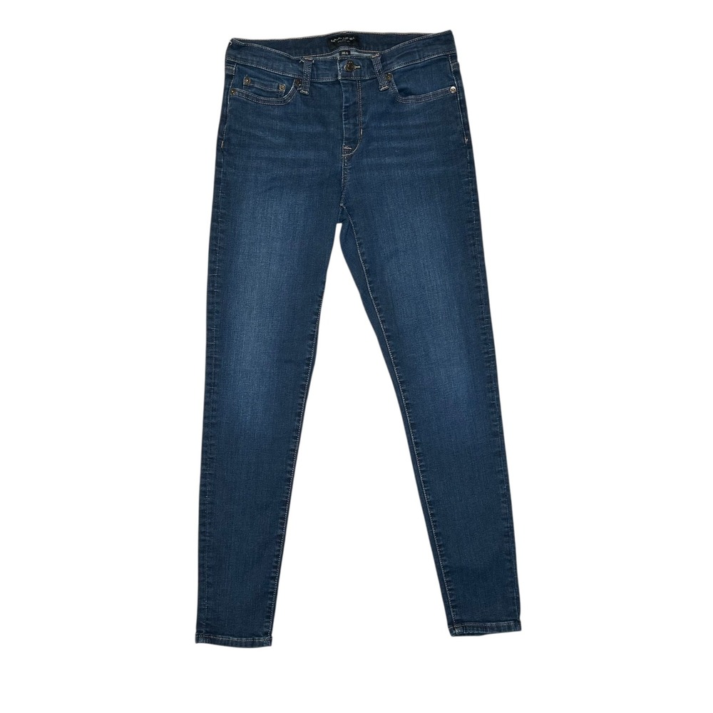 Banana Republic Sculpt Skinny Dark Wash Denim Jeans Size 28 6